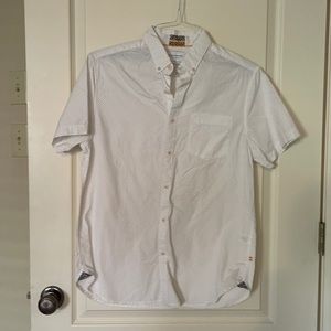 Denim & Flower Slim Fit Button Down Shirt